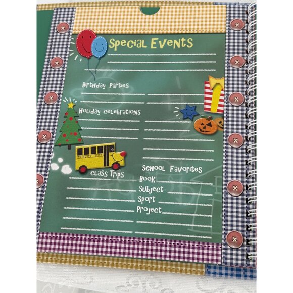 The‎ School Days Album Childs Scrapbook For School Records Photos & Keepsakes - Picture 5 of 7
